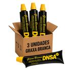 Kit 3 Graxa Branca Lubrificante Corrente Moto Bisnaga 80g Kit 3 Graxa Branca Lubrificante Corrente Moto Bisnaga 80g
