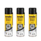 Kit 3 Graxa Spray Branca 300ml /200g Vonder