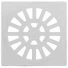 Kit 3 Grelha Quadrada 10,2 X 10,2cm em Pvc Astra
