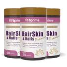 Kit 3 Hair Skin e Nails Premium com Vitaminas e Minerais 60 cápsulas Fitoprime Kit 3 Hair Skin e Nails Premium com Vitaminas e Minerais 60 cápsulas Fitoprime