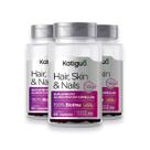 Kit 3 Hair, Skin & Nails Katiguá 500mg 60 Cápsulas