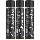 Kit 3 Hair Spray Charming Cless Extra Forte 72h Laque Jato Seco Fixador S/ Perfume 400ml