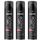 Kit 3 Hair Spray Fixador Extra Forte Mood 400Ml - My Health