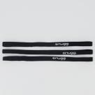 Kit 3 Hairbands Snugg Slim Preto