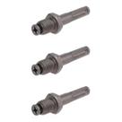 Kit 3 Haste Adaptadora Para Mandril De 1/2 Em Martelete Sds Plus Kit 3 Haste Adaptadora Para Mandril De 1/2 Em Martelete Sds Plus