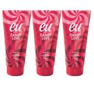 Kit 3 Hidratantes Eu Candy Love 200ml Jequiti