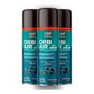 Kit 3 Higienizador Ar Condicionado Orbi-Air Acqua Spray 200ml Limpeza Premium e Aroma Refrescante