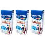 Kit 3 Imunevitta Kids Vitaminas A-z 240ml Sabor Laranja Kit 3 Imunevitta Kids Vitaminas A-z 240ml Sabor Laranja