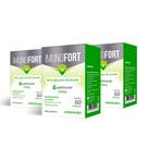 Kit 3 Imunofort Wellmune + Vitaminas 60 Capsulas Maxinutri