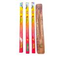 Kit 3 incensos Shivam + 1 Suporte de Incenso Régua