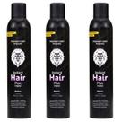 Kit 3 Instant Hair Plus Branco Maquiagem Para Calvície 300ml