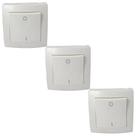 Kit 3 Interruptor Legrand Bipolar 250v 25a Sistema X 675003 Kit 3 Interruptor Legrand Bipolar 250v 25a Sistema X 675003