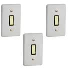 Kit 3 Interruptor Silentoque 1 Tecla Paralelo Legrand 1101 Pial