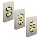 Kit 3 Interruptor Simples 2 Mod Silentoque Conj 2110 Pial