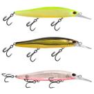 Kit 3 Iscas Artificiais Marine Sports Invader MR 110 11cm 17g Floating
