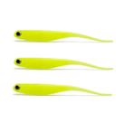 Kit 3 Iscas Artificiais Pesca Monster 3X Shad Minnow 10cm