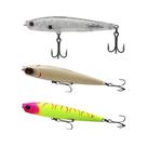 Kit 3 Iscas Artificiais Superfície Marine Johnny Hoffmann Animal 100 10cm 14g