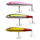 Kit 3 Iscas Sara Sara 120 Nelson Nakamura 12cm 22g Superfície Holográfica
