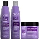 Kit 3 Itens Matizador Salon Opus Blond Expert Violet Cless Antiamarelamento Loiro Platinado Grisalho
