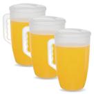 Kit 3 Jarras 3,7 Litros Uso Doméstico Ou Profissional Jaguar Multicolor