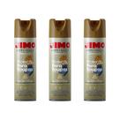 Kit 3 Jimo Antitraça Aerosol Spray 300ml Repele Elimina Traças Protege Roupas Livros Armários Estofados Tecidos Ação Prolongada Guarda Roupa