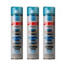 Kit 3 Jimo Multi Superfícies 400ml Vidro Metal Plástico Eletrônicos Mesa Teclado Uso Geral Vidros Box Espelhos Metal Poeira Desengordurante