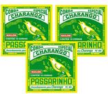 Kit 3 jogos de cordas p/ Charango Náilon - PE850 Passarinho