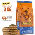 Kit 3 KG Ração Para Cachorro Special Dog Adultos Carne Granel