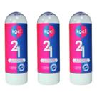 Kit 3 Kgel Gel 2 em 1 Gel de Massagem e Lubrificante Íntimo