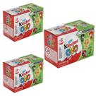 KIT 3 Kinder Ovo Copa do Mundo 40g Com 2 Unidades De 20g