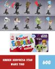 Kit 3 Kinder Ovo Surpise Star Wars Trio 60G Importado