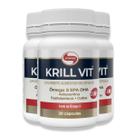 Kit 3 Krill Vit Vitafor Óleo de Krill 30 Cápsulas Kit 3 Krill Vit Vitafor Óleo de Krill 30 Cápsulas