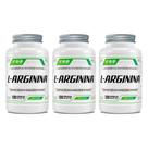 Kit 3 L-Arginina FNB 1300mg 3x120 cápsulas Flora Nativa Sabor:Sem sabor