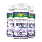 Kit 3 L-Triptofano + vitaminas Unilife 60 Cápsulas