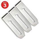 Kit 3 Lâmina para Plaina Manual N.3 185x45mm Beltools