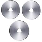 Kit 3 Lâminas Disco Refil Cortador Circular 45mm Patchwork Kit 3 Lâminas Disco Refil Cortador Circular 45mm Patchwork