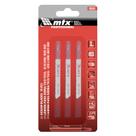 Kit 3 Lâminas P/ Serra Tico Tico 50 X 1,5mm Aço Carbono