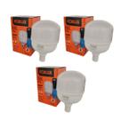 Kit 3 Lâmpada LED Foxlux Alta Potência 50W 6500K Bivolt E27 Luz Branca Fria para Garagens Galpões Lojas e Oficinas Kit 3 Lâmpada LED Foxlux Alta Potência 50W 6500K Bivolt E27 Luz Branca Fria para Garagens Galpões Lojas e Oficinas