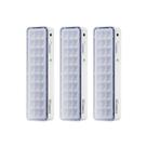 Kit 3 Lâmpada Luminária De Emergência Intelbras Led Bivolt