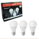 Kit 3 Lâmpadas Led 15w Bulbo Soquete E27 Bivolt Branca Fria