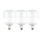 Kit 3 Lâmpadas Led 50w Super Bulbo Alta Potência Bivolt Branco Frio- G-Light