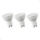 Kit 3 Lâmpadas Led Dicroica Gu10 MR16 7W Bivolt 2700K / 4000K / 6000K Luminatti