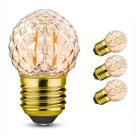 Kit 3 Lâmpadas LED G40 E26 1W 2200K Luz Quente Grensk