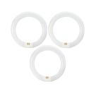 Kit 3 Lampadas Refil Circular Lightex 22w 6400k