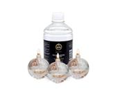 Kit 3 Lamparina Bola + 500ml Fluido Puro