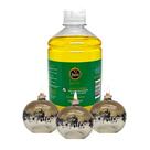 KIT 3 LAMPARINAS DECOR SENSAÇÕES + 500ml DE FLUIDO CITRONELA