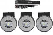 Kit 3 Lanternas Lateral Carreta Randon Led Bivolt Branca Kit 3 Lanternas Lateral Carreta Randon Led Bivolt Branca