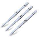 Kit 3 Lápis Retrátil para Olhos Branco Expressão Facial