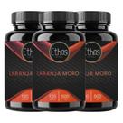 Kit 3 Laranja Moro 120 Capsulas 500mg Ethos Nutrition