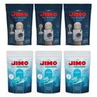 Kit 3 Lava Máquina De Lavar Roupa Pastilha 6x17g Mais 3 Lava Máquina De Lavar Roupas 6x20g Hidrossolúvel Sem Cloro Remove Resíduos Concentrado